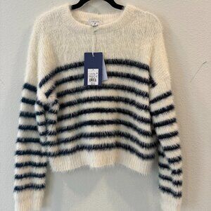 La Ligne for Target Striped Fuzzy Sweater